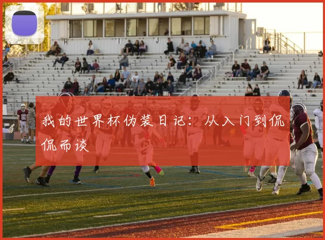我的世界杯伪装日记:从入门到侃侃而谈
